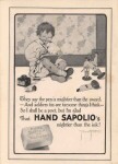 Sapolioa Ad illustrated by B. F. Wright
